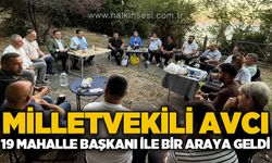 Milletvekili Avcı 19 Mahalle Başkanı İle Bir Araya Geldi