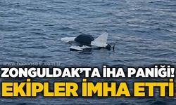 Mühimmat yüklü olduğu iddia edilen İHA Zonguldak'ta panik yarattı!