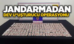 Jandarmadan dev u*uşturucu operasyonu