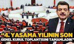 Muammer Avcı: 4. yasama yılının son genel kurul toplantısını tamamladık