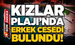 Kızlar Plajı'nda erkek cesedi bulundu!