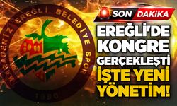 Ereğli'de Kongre gerçekleşti... İşte yeni yönetim!..