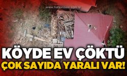 Tadilat yapılan köy evi çöktü: 5 kişi yaralandı