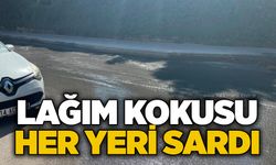 Lağım kokusu her yeri sardı
