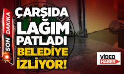 Çarşıda lağım patladı: Belediye izliyor!