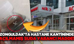 Zonguldak'ta özel hastanede satılan kapalı suyla ilgili iddia gündem oldu