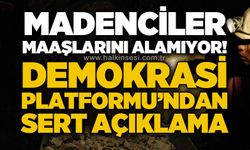 Zonguldak Demokrasi Platformu’ndan maden işçileri açıklaması: “Hak arama mücadelesi bastırılamaz”