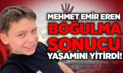 Mehmet Emir Eren boğulma sonucu yaşamını yitirdi!