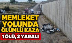 Memleket yolunda kaza: Otomobil menfeze uçtu, ölü ve yaralılar var!