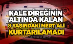 Kale direğinin altında kalan 8 yaşındaki Mert Ali kurtarılamadı