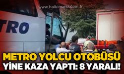 Yolcu otobüsü kamyona arkadan çarptı: 1’i ağır 8 yaralı