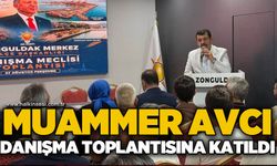 Muammer Avcı AK Parti Merkez İlçe Danışma toplantısına katıldı