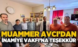 İnamiye Vakfı heyeti Muammer Avcı'yı ziyaret etti