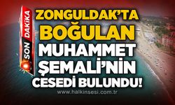 Zonguldak'ta boğulan 16 yaşındaki Muhammet Şemali'nin cesedi bulundu!