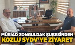 MÜSİAD Zonguldak Şubesinden Kozlu SYDV’ye ziyaret