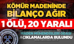 Maden ocağında göçük, 1 ölü, 20 yaralı: Maden Mühendisleri'nden açıklama!
