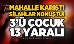 Güvercin kavgası silahlı çatışmaya dönüştü: 3’ü çocuk 13 kişi yaralandı, 4 kişi tutuklandı