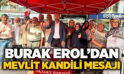 Burak Erol’dan Mevlit Kandili mesajı