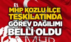 MHP Kozlu İlçe Teşkilatında görev dağılımı belli oldu