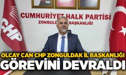 Olcay Can CHP Zonguldak İl Başkanlığı görevini devraldı