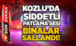 Kozlu’da şiddetli patlama sesi: Binalar sallandı!