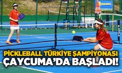 Pickleball Türkiye Şampiyonası Çaycuma’da start aldı!