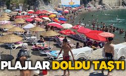 Zonguldak'ta plajlar doldu taştı
