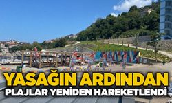 Yasağın ardından plajlar yeniden hareketlendi