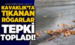 Kavaklık’ta tıkanan logarlar vatandaşı isyan ettirdi