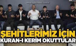 Ülkü Ocakları Zonguldak’ta şehitler için Kur’an-ı Kerim okuttu