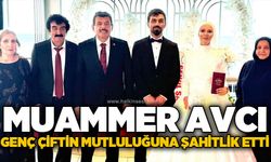 Milletvekili Muammer Avcı, Neslihan ve Kudret çiftinin mutluluğuna ortak oldu