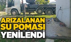Arızalanan su pompası yenilendi