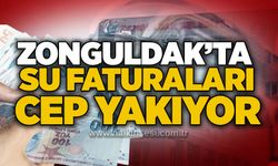 Zonguldak’ta su faturaları cep yakıyor