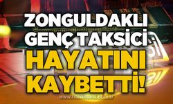 Zonguldaklı genç taksici yaşamını yitirdi