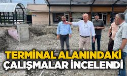 Otobüs terminalinde ve alt geçitteki düzenleme çalışmaları sürüyor: Başkan Öztürk yerinde inceledi
