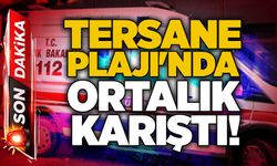Tersane Plajı'nda ortalık karıştı!