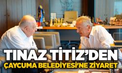 Tınaz Titiz’den Çaycuma Belediyesi’ne ziyaret