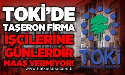 Zonguldak'ta TOKİ inşaatında taşeron firma aylardır işçilerine maaş vermiyor!