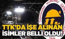 TTK'da işe alınan isimler belli oldu