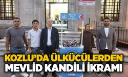Kozlu’da Ülkücülerden Mevlid Kandili ikramı