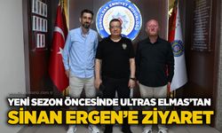 Yeni sezon öncesinde Ultras Elmas’tan Sinan Ergen’e ziyaret