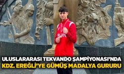 Uluslararası Tekvando Şampiyonası’nda Kdz. Ereğli’ye gümüş madalya gururu