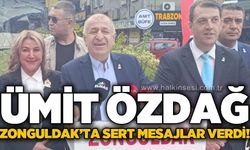 Ümit Özdağ Zonguldak’tan sert mesajlar verdi: Gündem anayasa, ekonomi ve sığınmacılar