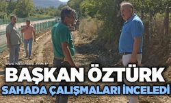 Gökçebey'de kanalizasyon çalışmaları devam ediyor: Başkan Öztürk yerinde inceledi
