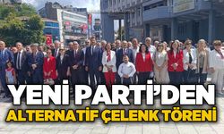 Yeni Parti Zonguldak'tan alternatif çelenk töreni