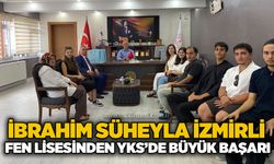 İbrahim Süheyla İzmirli Fen Lisesinden YKS’de büyük başarı