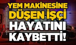 Yem karma makinesine düşen işçi hayatını kaybetti