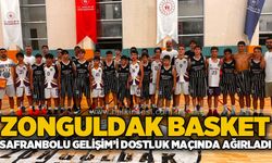 Zonguldak Basket, Safranbolu Gelişim’i dostluk maçında ağırladı