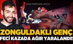 Zonguldaklı genç trafik kazasında ağır yaralandı: Durumu kritik