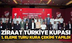 Ziraat Türkiye Kupası 1. Eleme Turu Kura çekimi yapıldı!